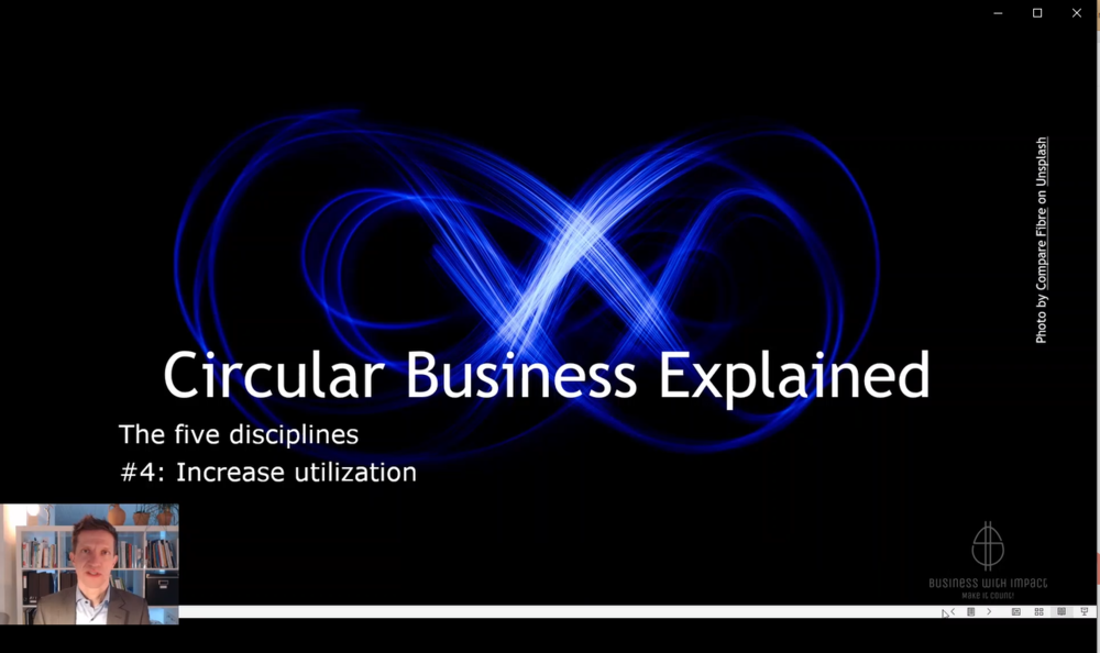 In 3 min: Understand discipline #4 in the circular economy: Increased Utilization